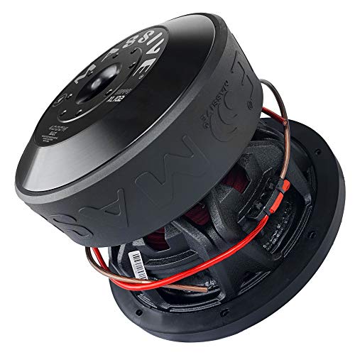 Massive Audio HIPPOXL102 – 10 Inch Car Audio Subwoofer, High Performance Subwoofer for Cars, Trucks, Jeeps - 10" Subwoofer 2000 Watt RMS, 4000w MAX Dual 2 Ohm, 3 Inch Voice Coil. Sold Individually