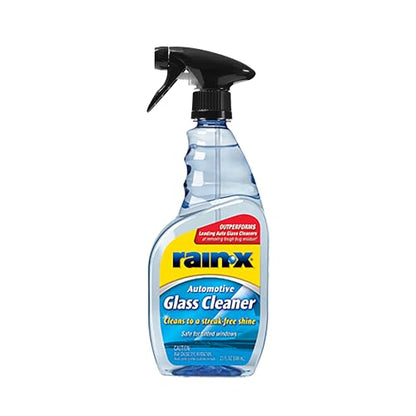 Rain-X 630018 Auto Glass Cleaner, 23 oz. - Cleans Car Windows, Windshields and Other Auto Glass Surfaces for a Clean, Streak-Free Finish