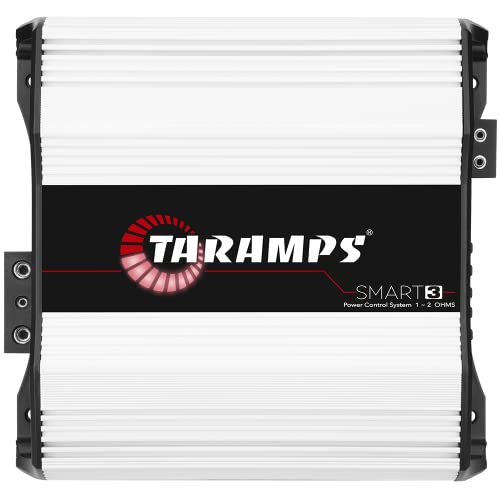 Taramps Smart 3 Amplifier 1 to 2 Ohms 3000 Watts RMS, Multi Impedance, 1 Channel, High Performance, Class D, Monoblock, Great for Subwoofers, Smart 3k