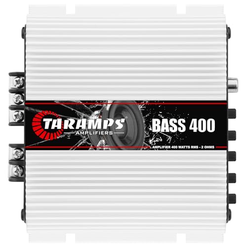 Taramps Bass 400 1 Channel 400 Watts Rms Car Audio Amplifier 2 Ohms