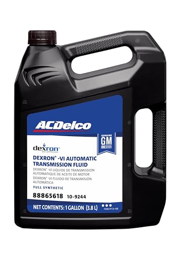 ACDelco GM Original Equipment 10-9244 (88865618) Dexron VI Full Synthetic Automatic Transmission Fluid - 1 gal