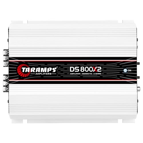 Taramps DS 800x2 Module 2 Ohms 800W RMS 2 Channel Car Sound Amplifier