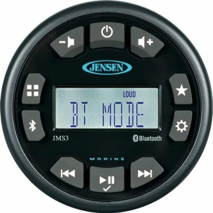 JENSEN JMS3RTL Stereo w/AM/FM/BT - Single Zone