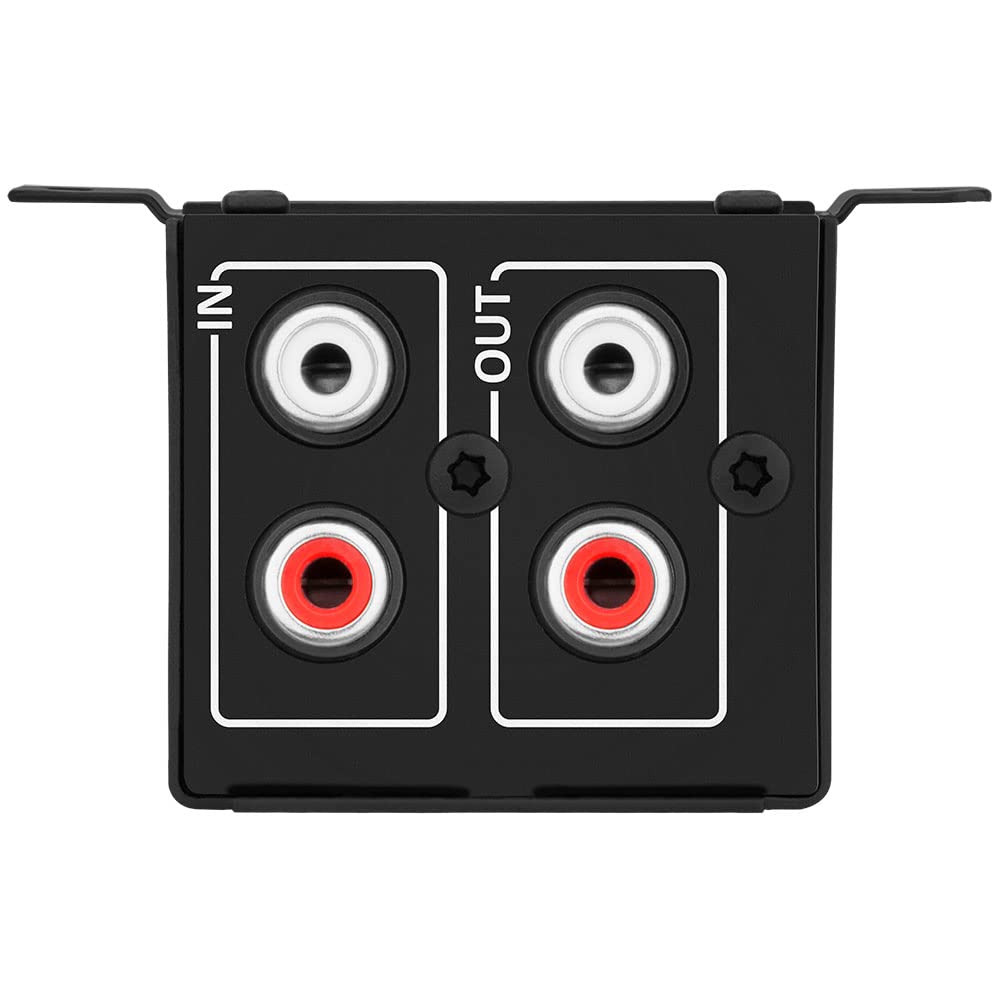 Taramps Universal Bass knob Control Car Bass Controller Volume Regulator Knob Amplifier RCA Audio ON/Off for Amp, Durable, Volume Remote, Black, Small, Adjuster