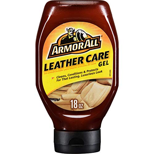 Armor All Car Leather Conditioner Gel, Interior Cleaner for Cars, Trucks and Motorcycles, 18 Fl Oz