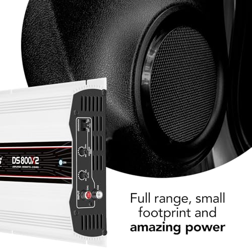 Taramps DS 800x2 Module 2 Ohms 800W RMS 2 Channel Car Sound Amplifier