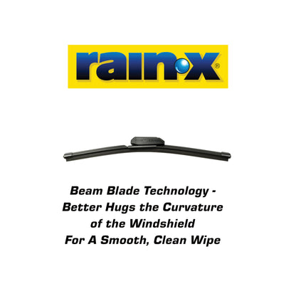 Rain-X 810165 Latitude 2-In-1 Water Repellent Wiper Blades, 22 Inch Windshield Wipers (Pack Of 2), Automotive Replacement Windshield Wiper Blades With Patented Rain-X Water Repellency Formula