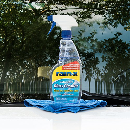 Rain-X 630018 Auto Glass Cleaner, 23 oz. - Cleans Car Windows, Windshields and Other Auto Glass Surfaces for a Clean, Streak-Free Finish