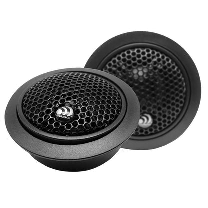 Massive Audio FC6.3 – 6 Inch / 6.5 Inch 3-Way, 150w/300 Watts Max, 6.5 Inch Mid-Bass, 3 Inch Mid-Range, 25mm Tweeter, 4 Ohm, 12db X-Over, Component Kit Speakers. Pair