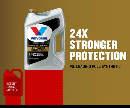 Valvoline Extended Protection Full Synthetic Motor Oil SAE 0W-20 5 QT