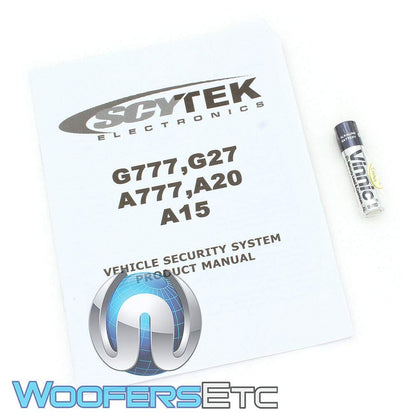 Scytek Electronics ASTRA777 Scytek Complete 2 Way Remote Security System