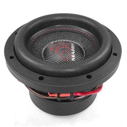 Massive Audio SUMMO64S - 6.5 Inch Car Audio Subwoofer, High Performance Subwoofer for Cars, Trucks, Jeeps - 6.5" Subwoofer 200 Watt RMS, 400w MAX Dual 4 Ohm, 1.5 Inch Voice Coil. Sold Individually