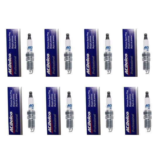 ACDelco 41-962 Professional Platinum Spark Plug, (8)