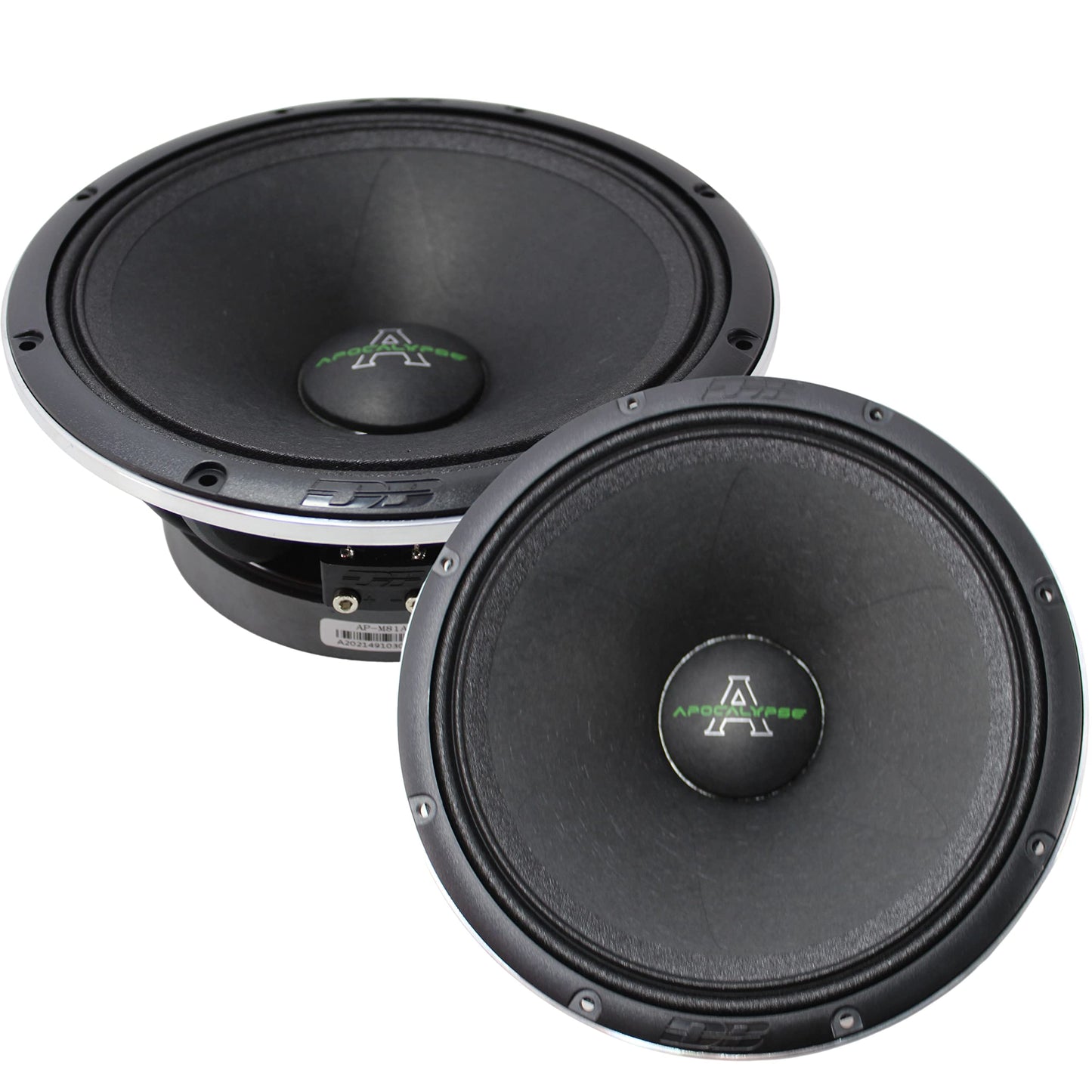 Deaf Bonce Pair Apocalypse 8" 600W Peak 4 Ohm Midrange Speakers AP-M81AC