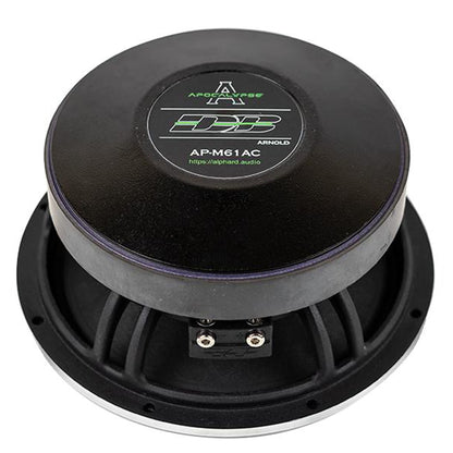 Deaf Bonce 6.5" 180W RMS 4-Ohm Mid-Range Speaker Set Apocalypse Series AP-M61AC