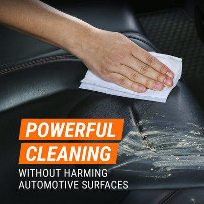 Armor All Car Cleaning Wipes , Wipes for Car Interior and Car Exterior, 50 Wipes Each