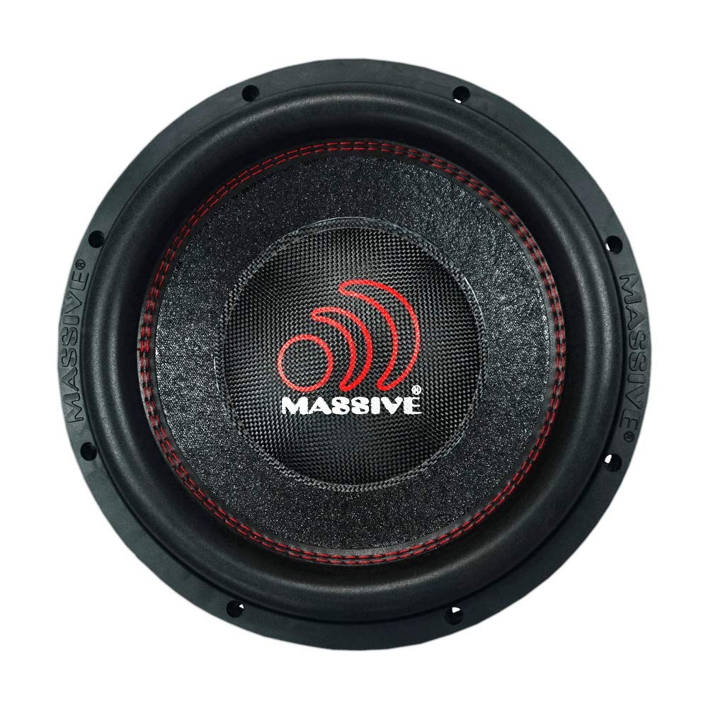 Massive Audio HIPPOXL122R – 12 Inch Car Audio Subwoofer, High Performance Subwoofer for Cars, Trucks, Jeeps - 12" Subwoofer 3000 Watt RMS, 6000w MAX Dual 2 Ohm, 4 Inch Voice Coil. Sold Individually