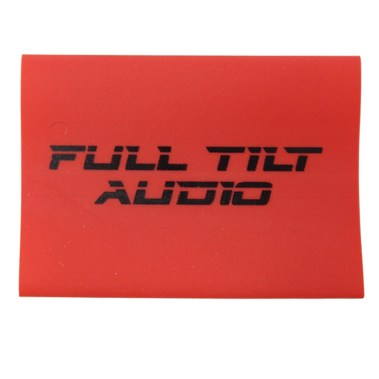 Full Tilt 0/4/8 AWG Gauge Car Audio Cable Protection Heat Shrink (10 Pack) (Red, 8 Gauge, 10)