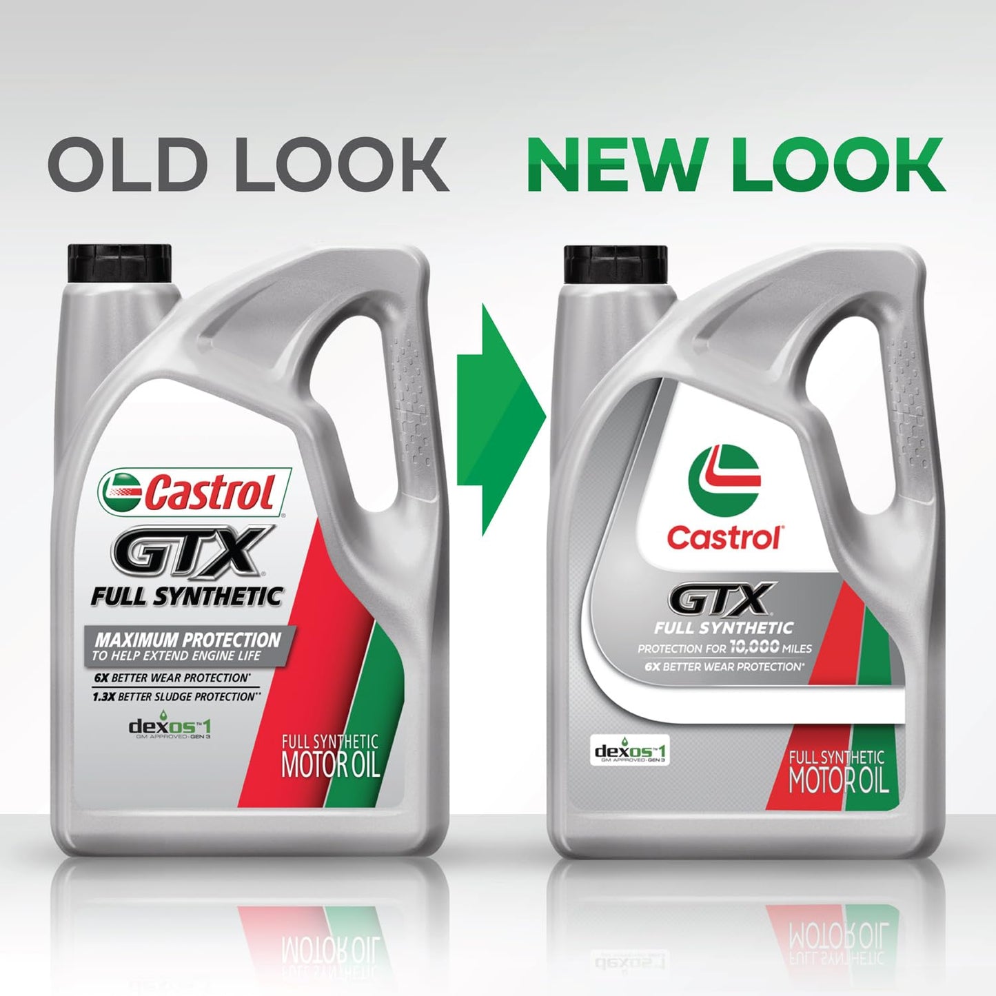 Castrol GTX Full Synthetic 5W-30 Motor Oil, 5 Quarts