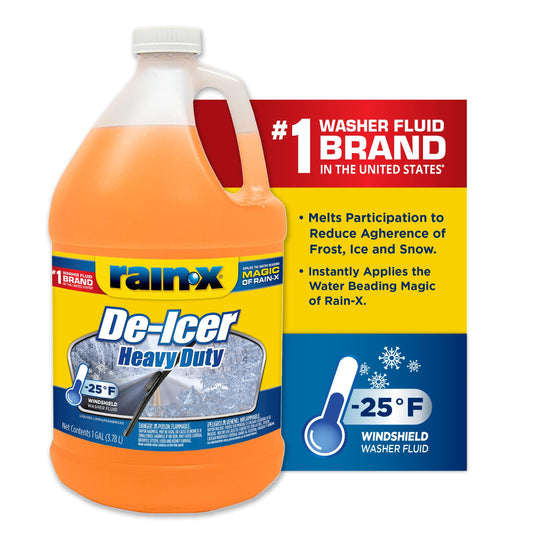 Rain-X -25 Degree Washer Fluid-GAL, 128 Fl Oz (Pack of 1)