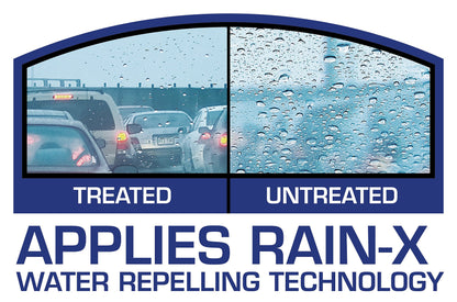 Rain-X 5079275-2-5PK Latitude 2-IN-1 Water Repellency Wiper Blade, 18" (Pack of 5)