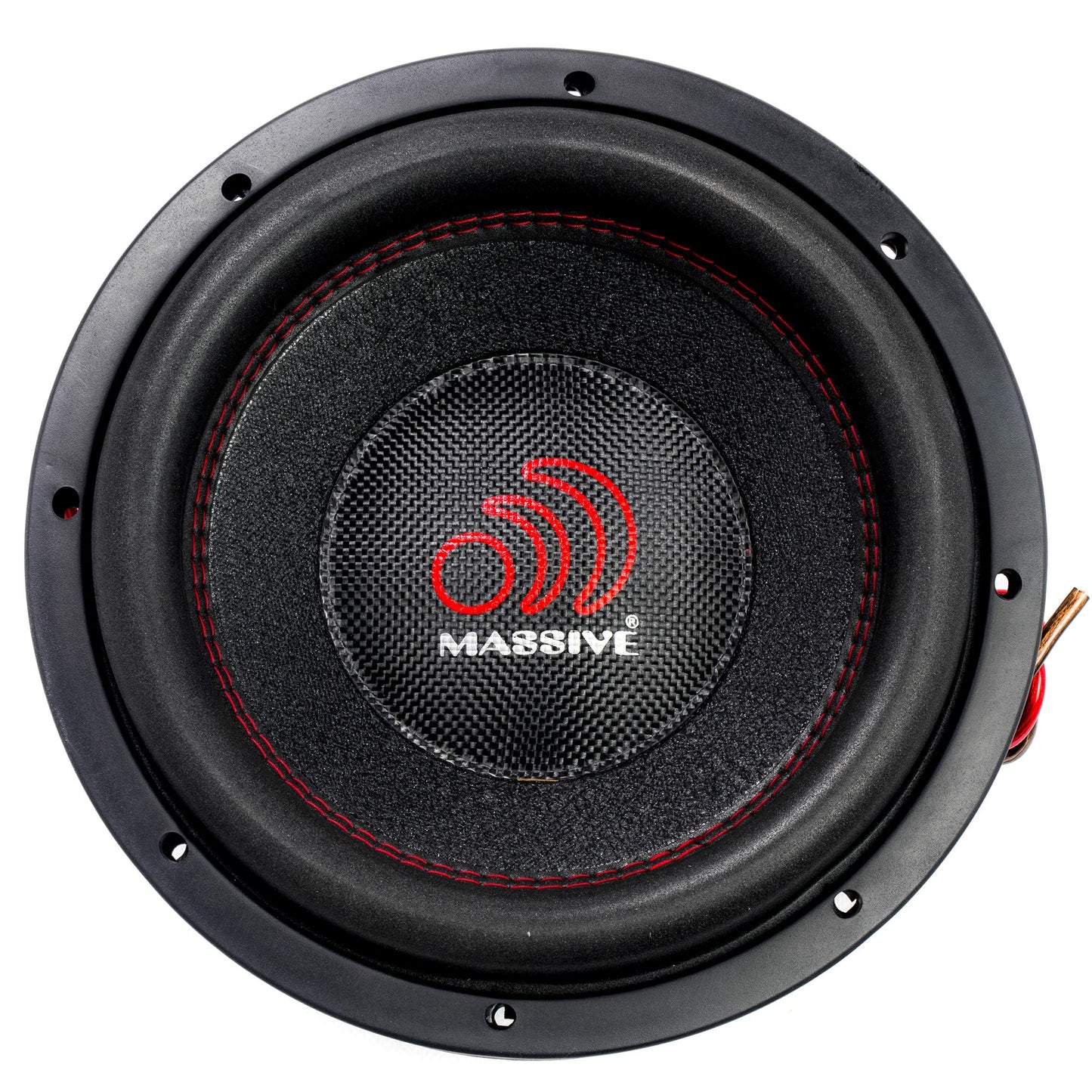 Massive Audio SUMMOXL104-10 Inch Car Audio Subwoofer, High Performance Subwoofer for Cars, Trucks, Jeeps - 10" Subwoofer 1500 Watt RMS, 3000w MAX Dual 4 Ohm, 3 Inch Voice Coil. Sold Individually